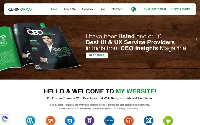 Web Designer website