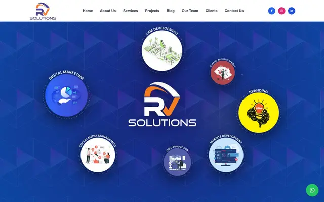 RV SOLUTIONS website