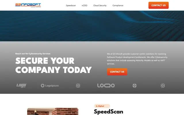 S3 Infosoft website