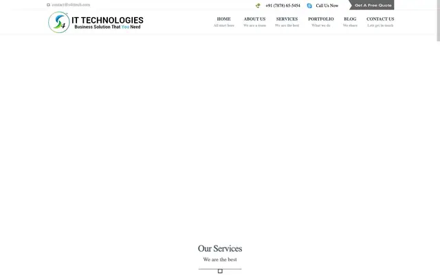 S4 IT Technologies website