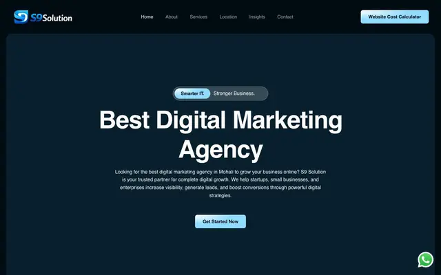S9 Solution website