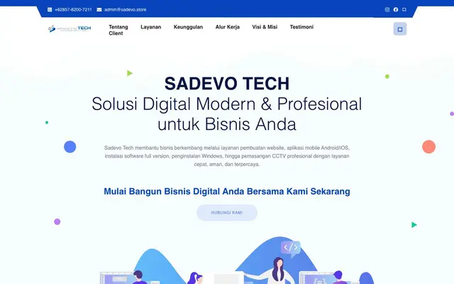 Sadevo Technology website