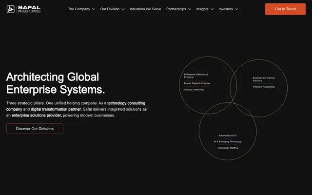 SAFAL INFOSOFT LIMITED website