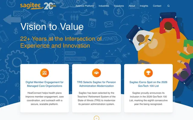 Sagitec Solutions Private Limited website