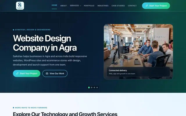 Saikshav Technology website