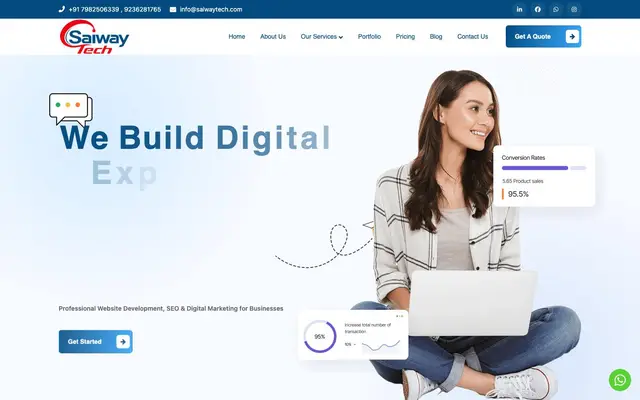 Saiway Tech website