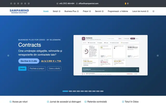 Sampa Mind website