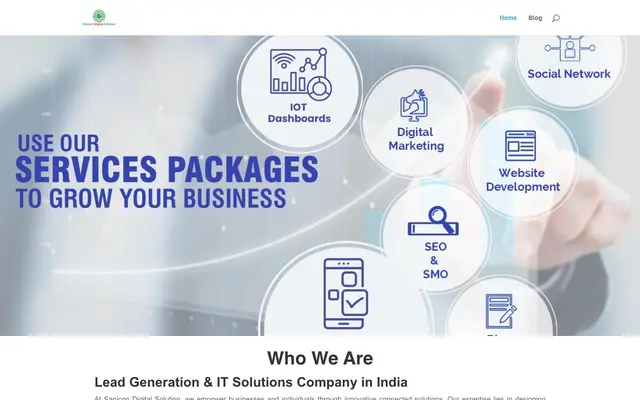 SDS-Professional IoT dashboards, mobile applications, websites, and comprehensive IT solutions in Delhi-NCR website