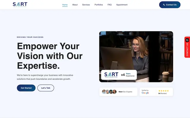 Sart tech solutions website