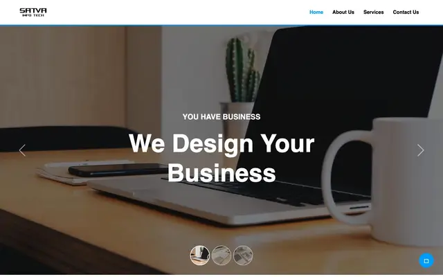 Satva Info Tech website