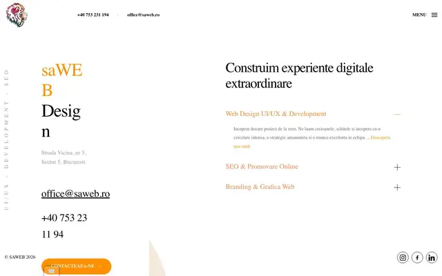saWEB website