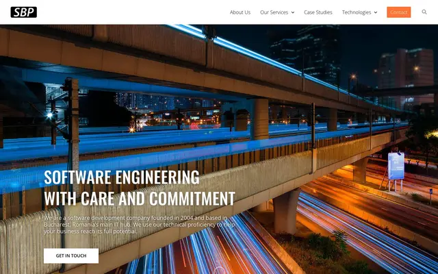 Software Business Partners website