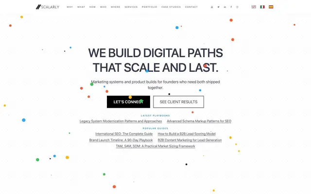 Scalarly website