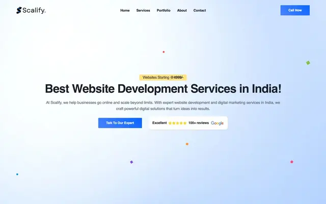Scalify - Best website development and marketing services in mumbai website