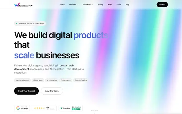 ScalingWeb Digital Services Pvt Ltd website