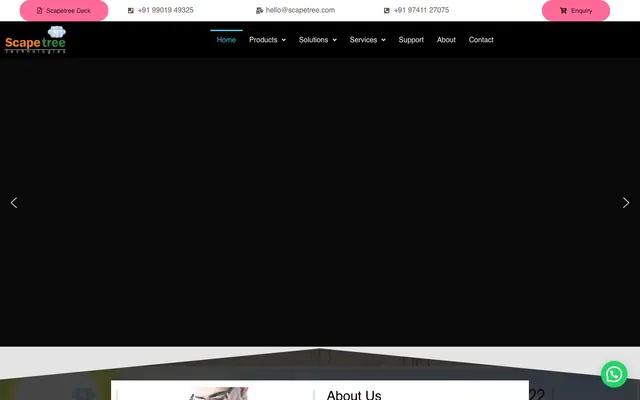 Scapetree Technologies (I)Pvt.Ltd., website