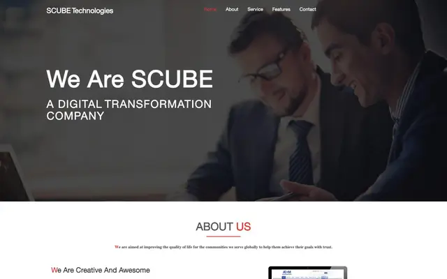 S CUBE Technologies website