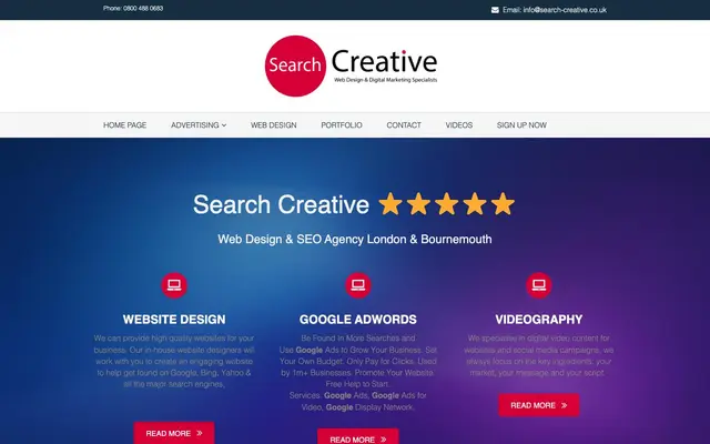 Search Creative ⭐⭐⭐⭐⭐ | SEO Agency West London | Web Design West London | SEO Agency London website