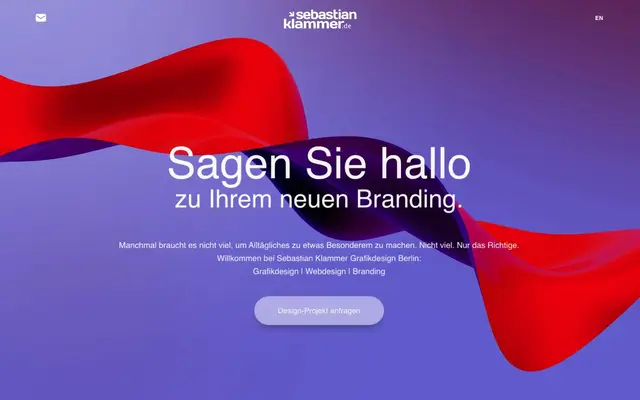 Sebastian Klammer Grafikdesign Berlin website
