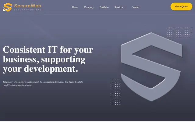 secure web technologies website