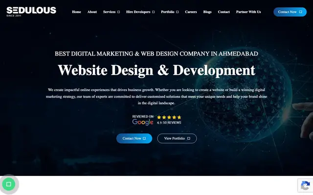 Sedulous website