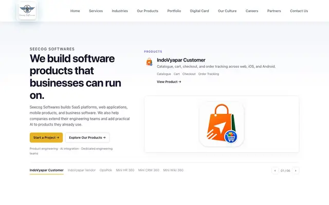 seecog softwares private limited website