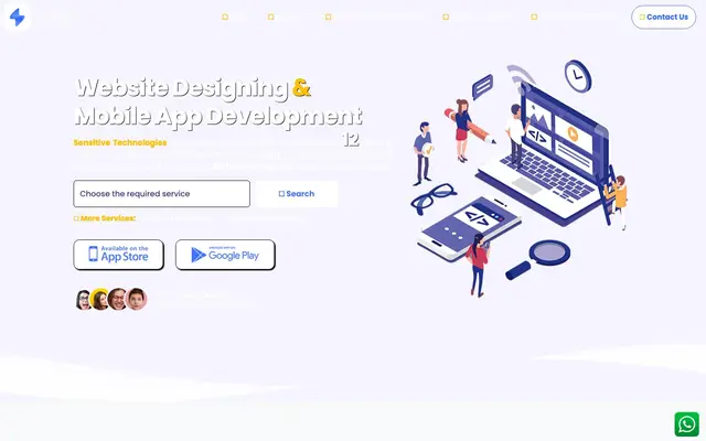 Sensitive Technologies - Mobile App development and website designing company website