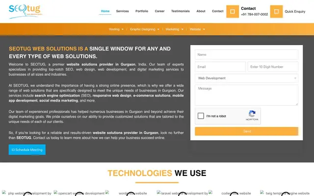 SEOTUG website