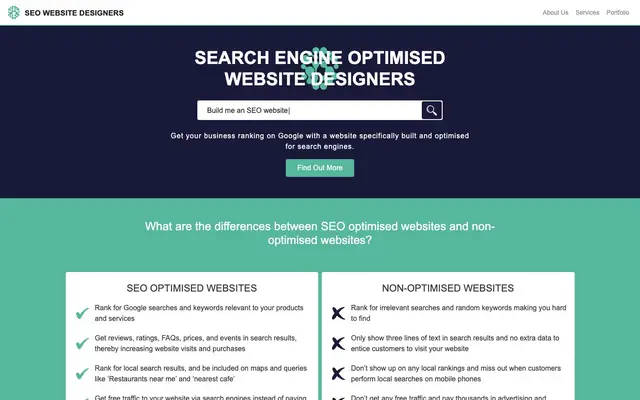 SEO Website Designers website