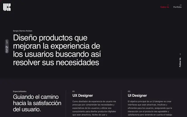 SERGIO MARTOS ROLDÁN website