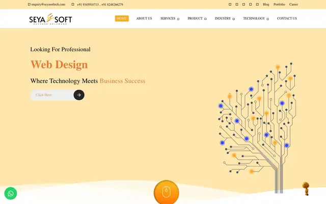 Seyasoft Technology Solutions Pvt Ltd website