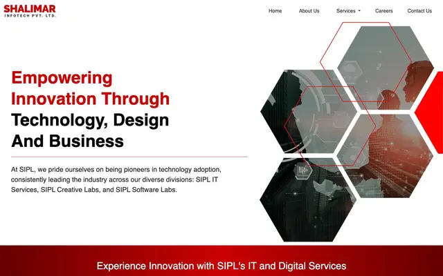 Shalimar Infotech Pvt. Ltd. website