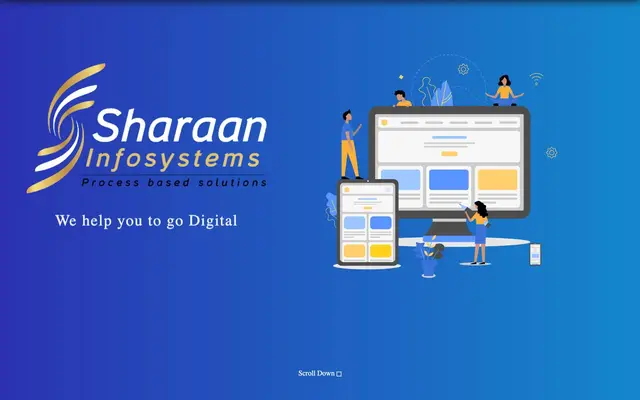Sharaan Infosystems website