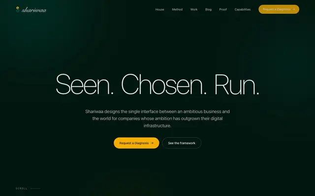 SHARIWAA website