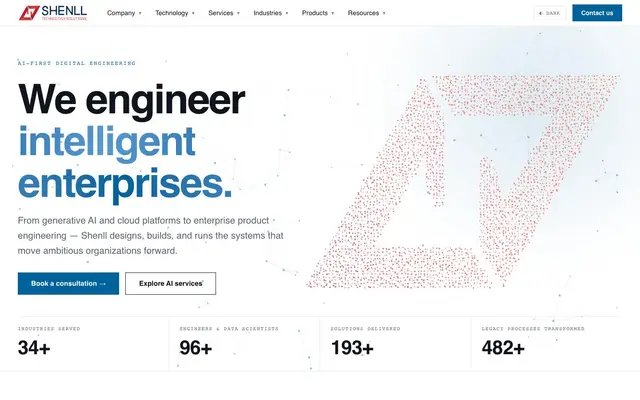 Shenll Technology Solutions (P) Ltd., website