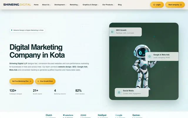 Shineing Digital LLP website