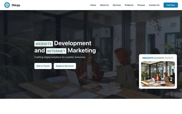 Shirpp Solutions – Web, App & Software Development | Digital Marketing Solutions website