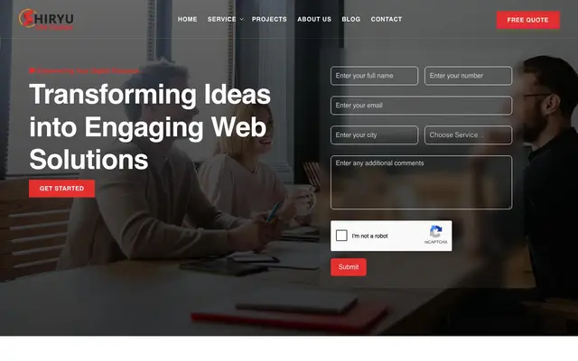 Shiryu Software website