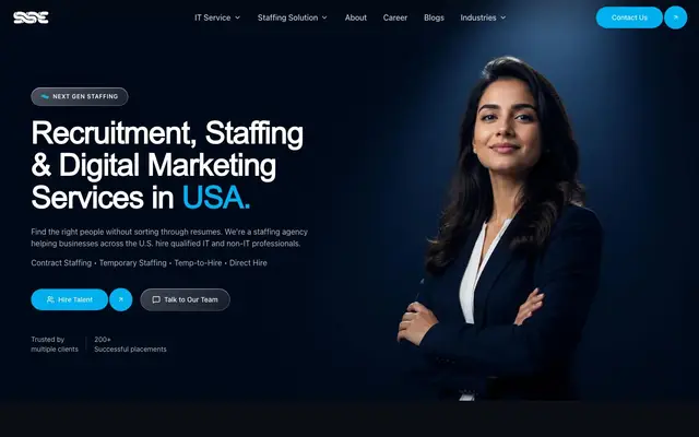 Shiv Software Experts website