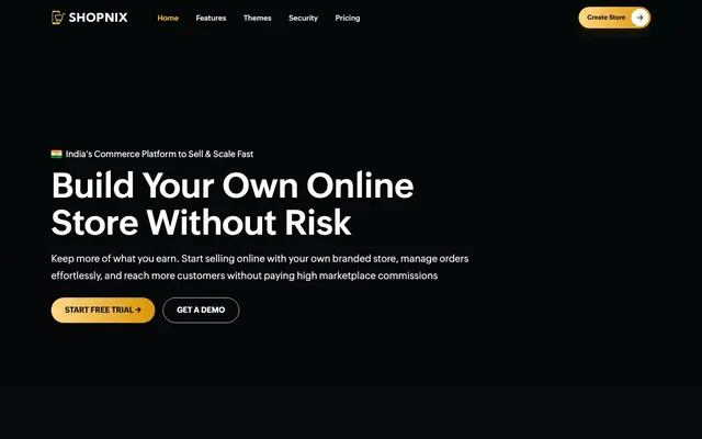 Shopnix website