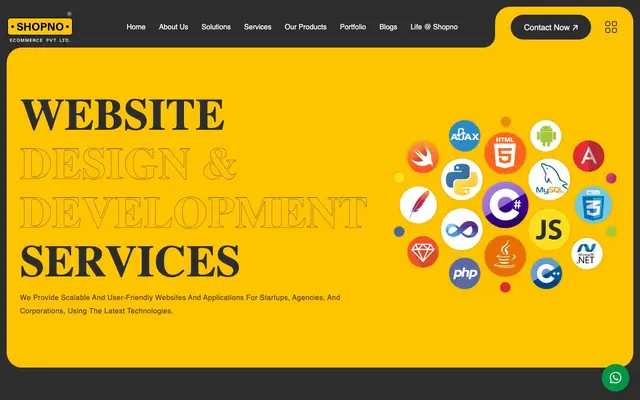 SHOPNO ECOMMERCE PVT LTD website