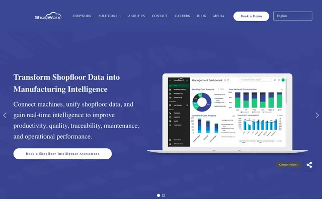 ShopWorx | Entrib Analytics Technology Pvt. Ltd. website