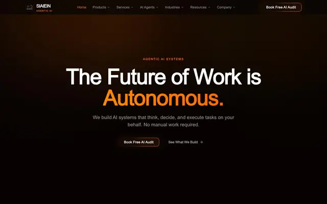 SIAIEIN AI Solutions Private Limited website