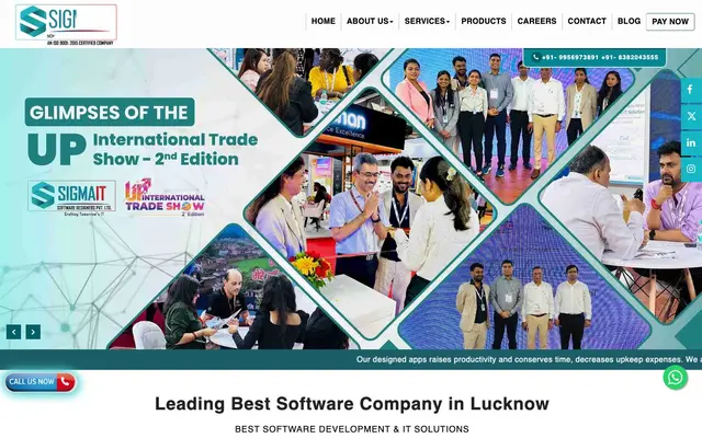 SigmaIT Software Designers Pvt Ltd website