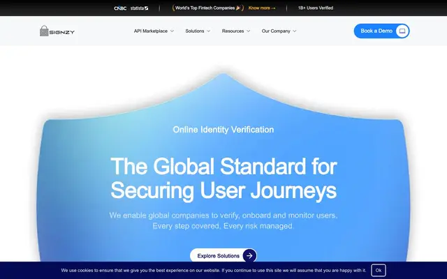 Signzy website