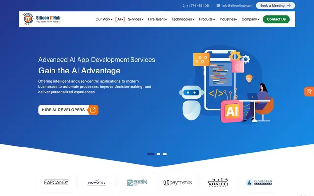 Silicon IT Hub website