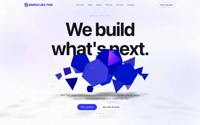Specialisation Web & App Development | Simple Like This website