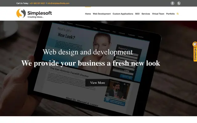 Simplesoft Technologies India Private Limited website