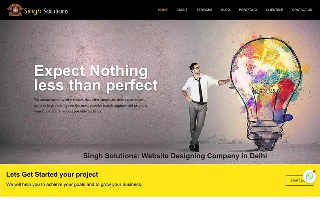 Singh Solutions website
