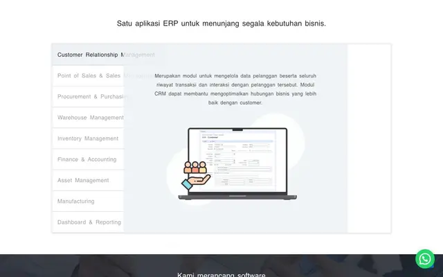 PT. Sirius Indonesia website